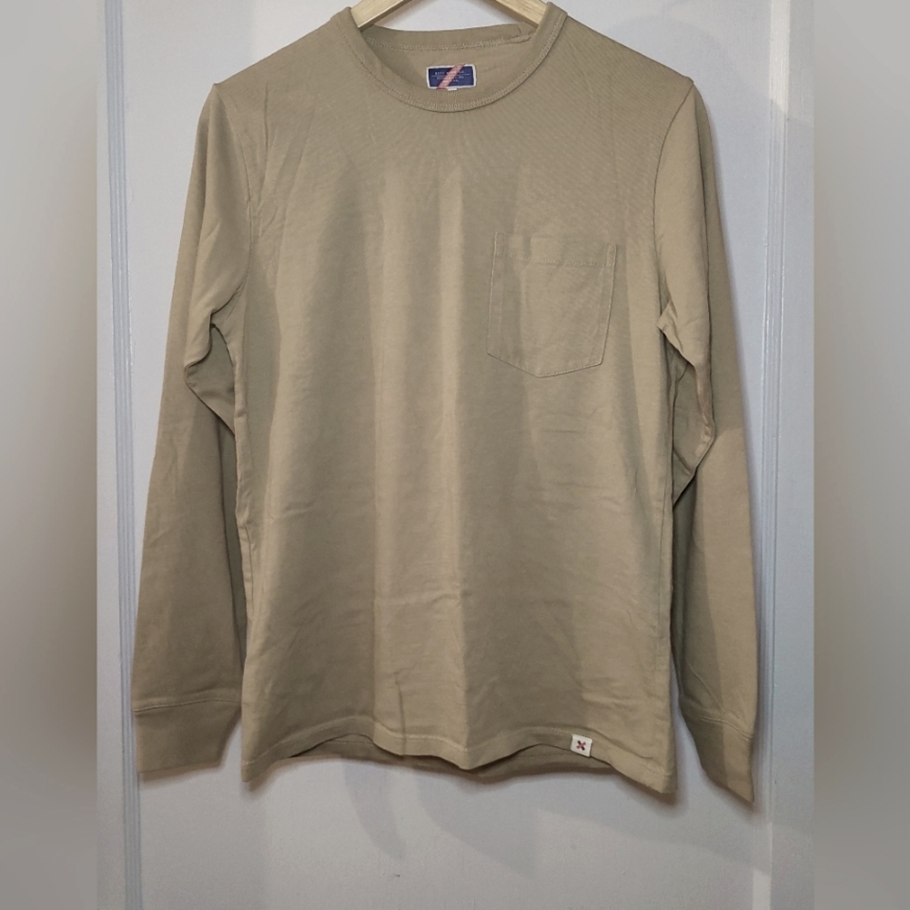 Best Made Long Sleeve Supima Knit Pocket Tee | Men's Size XS